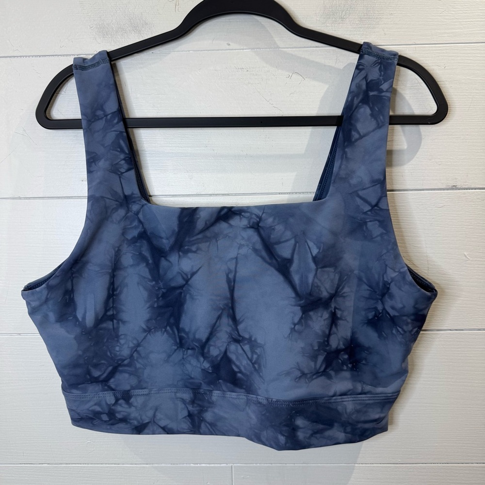 CALIA Women's Energize Made to Play Sports Bra in Ardosia Slate Tie-dye Pattern